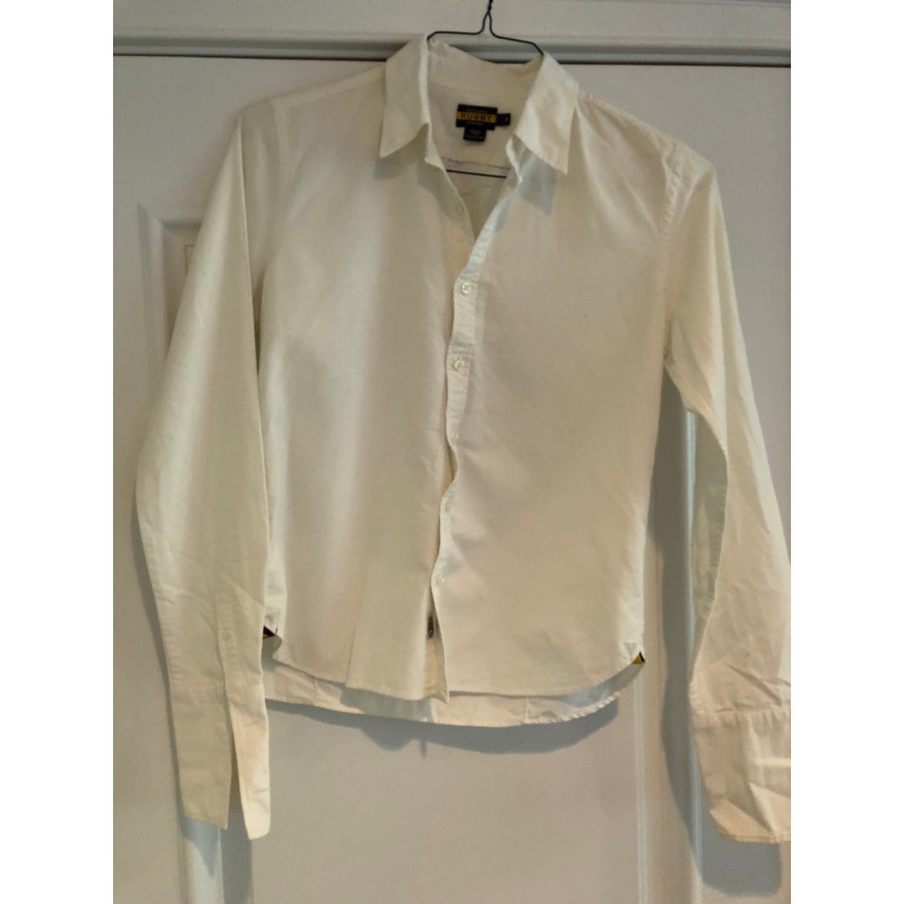 Ralph Lauren Rugby White Button Down - LIKE NEW!